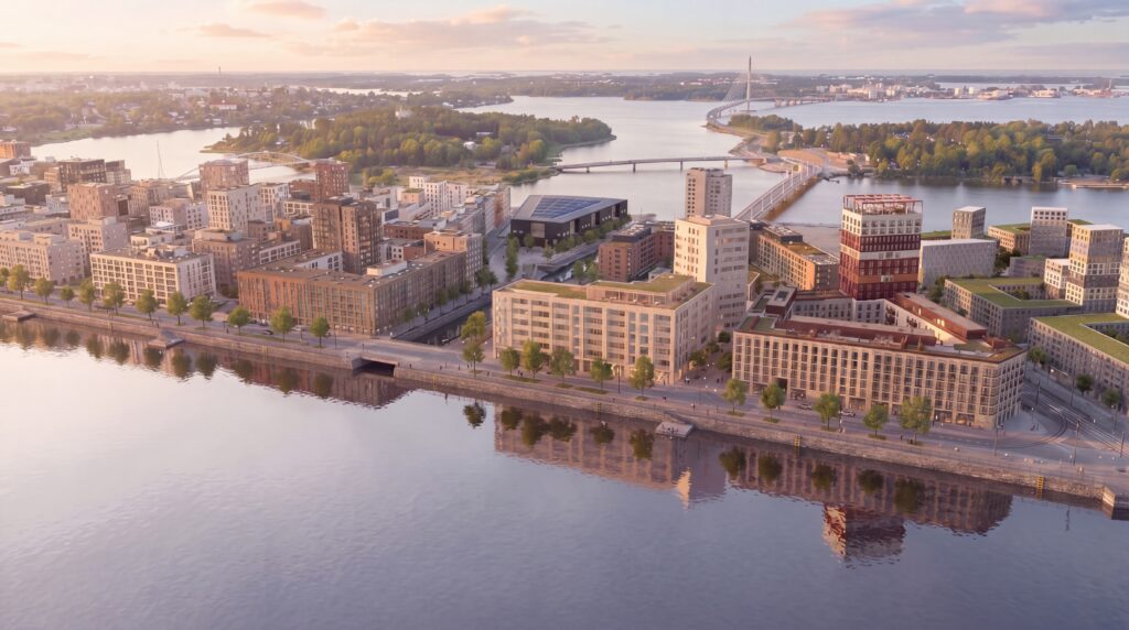 Helsingin kantakaupunki on saanut uuden helmen ja Gemma valmistuu keskelle urbaania saarielämää, Sompasaaren Nihtiin.